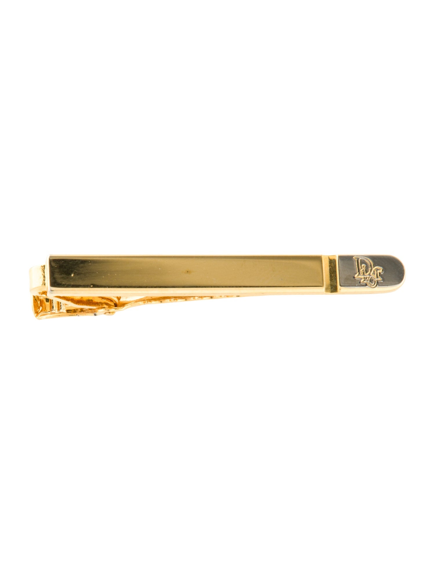 Christian Dior Vintage Logo Tie Clip