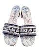 Christian Dior Dway Canvas Slides