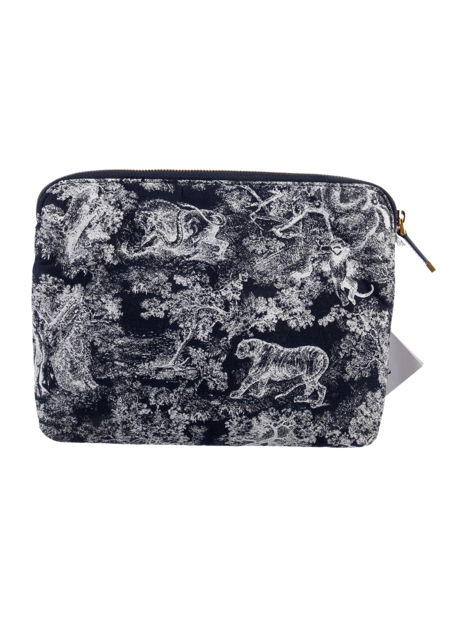 Christian Dior Women's Cotton Travel Pouch w/Tags