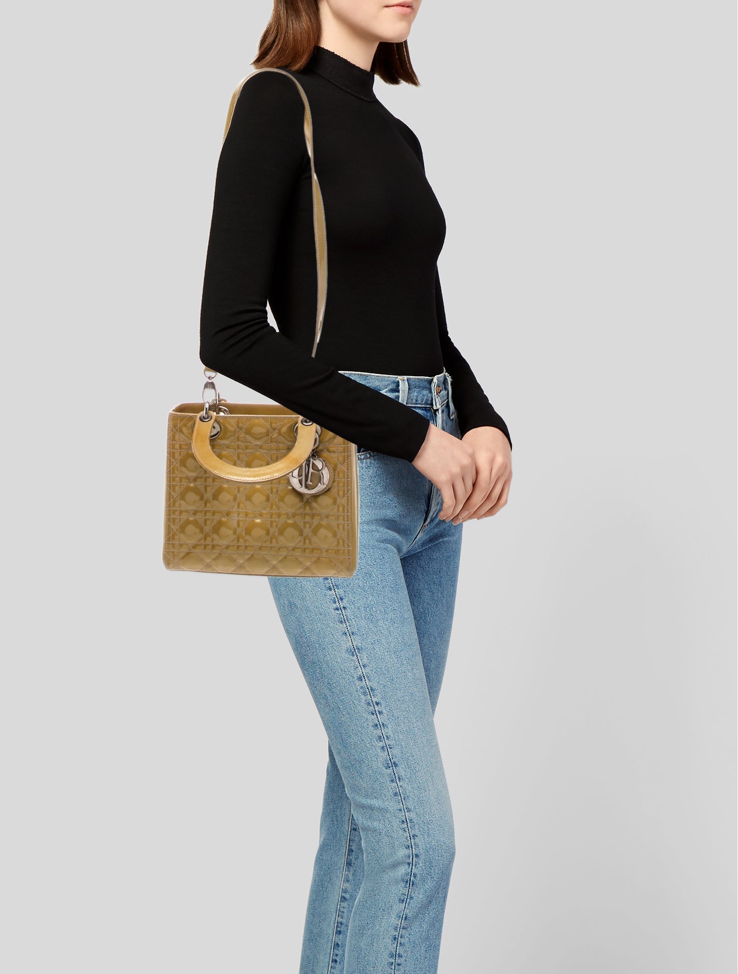 Christian Dior Cannage Lady Dior Medium