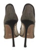 Christian Dior Mesh Animal Print Pumps