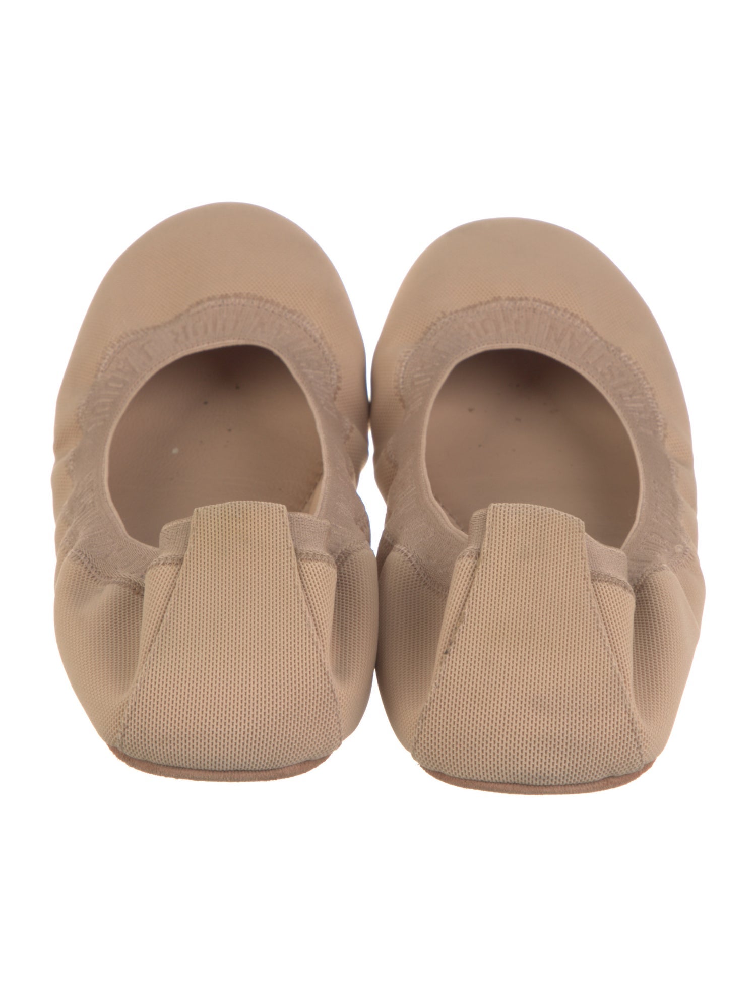 Christian Dior Canvas Ballet Flats