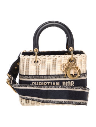 Christian Dior Oblique Jacquard Lady Dior Medium
