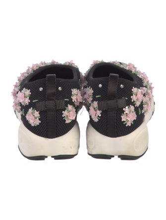 Christian Dior Mesh Crystal Embellishments Oxfords