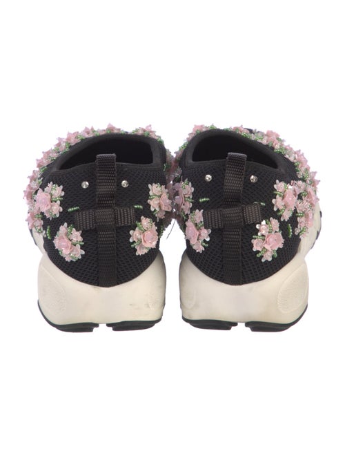 Christian Dior Mesh Crystal Embellishments Oxfords