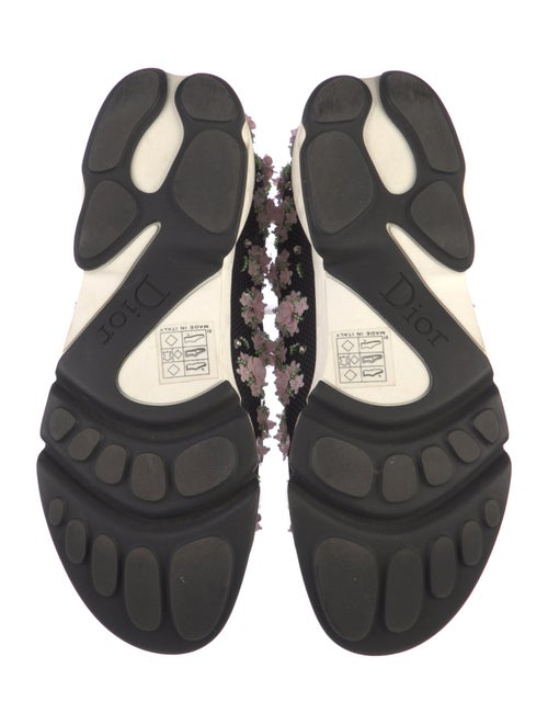 Christian Dior Mesh Crystal Embellishments Oxfords