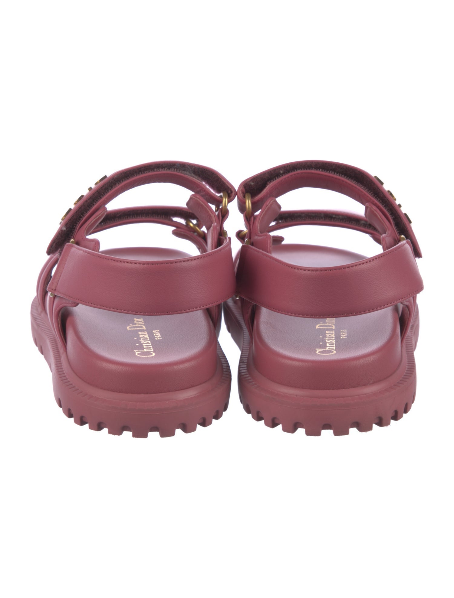 Christian Dior Leather Slingback Sandals