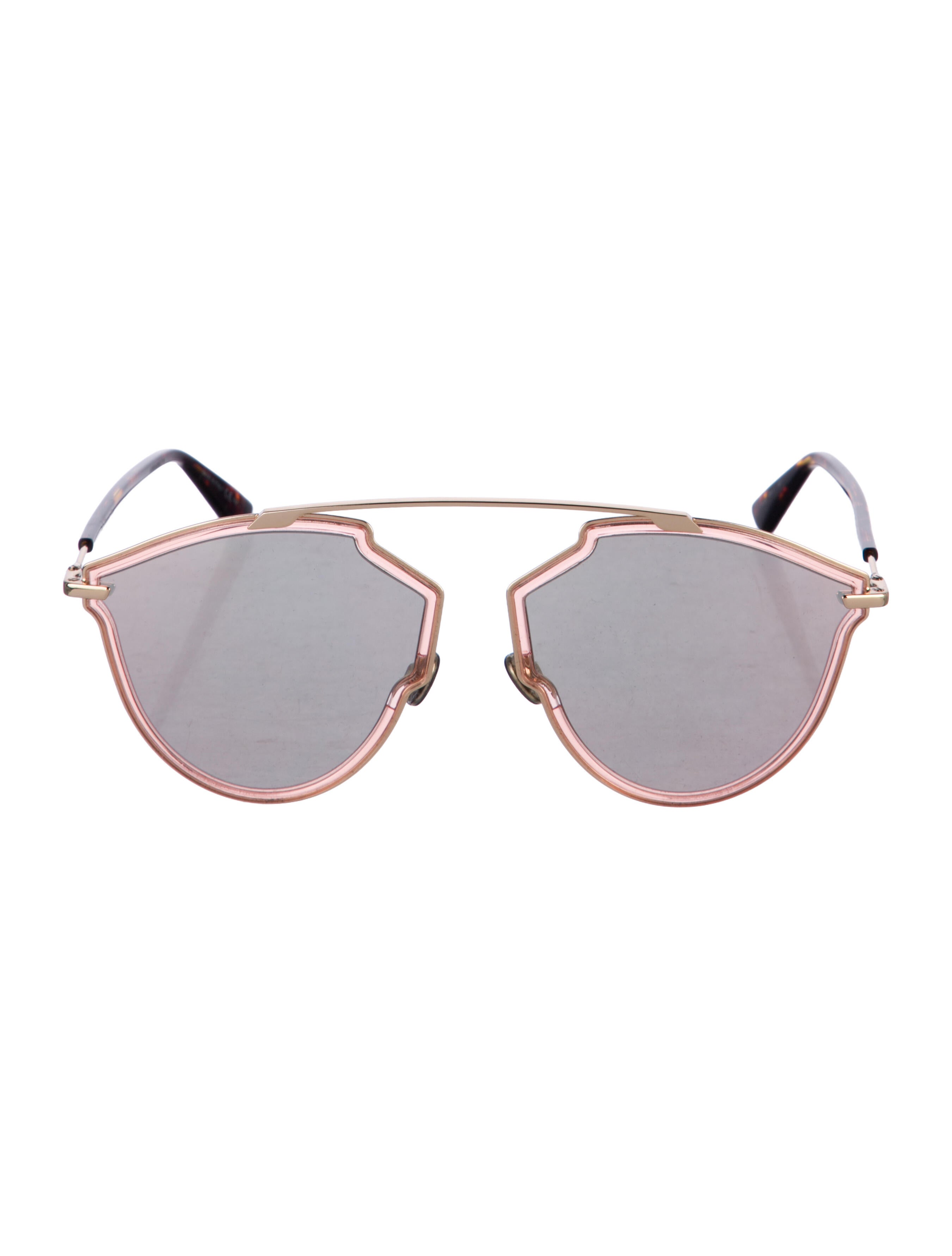 Christian Dior Aviator Mirrored Sunglasses
