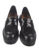 Christian Dior Patent Leather Fringe Trim Accent Loafers