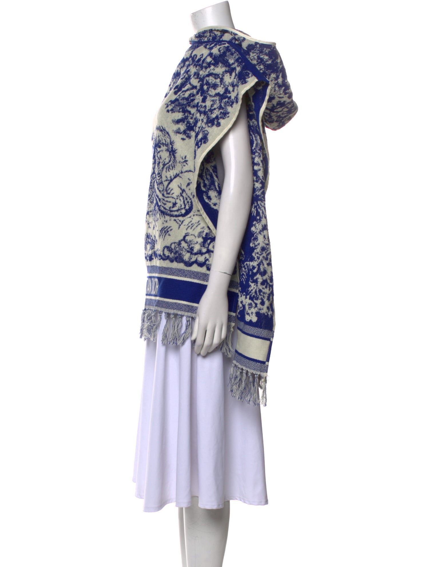 Christian Dior Printed Crew Neck Sweater