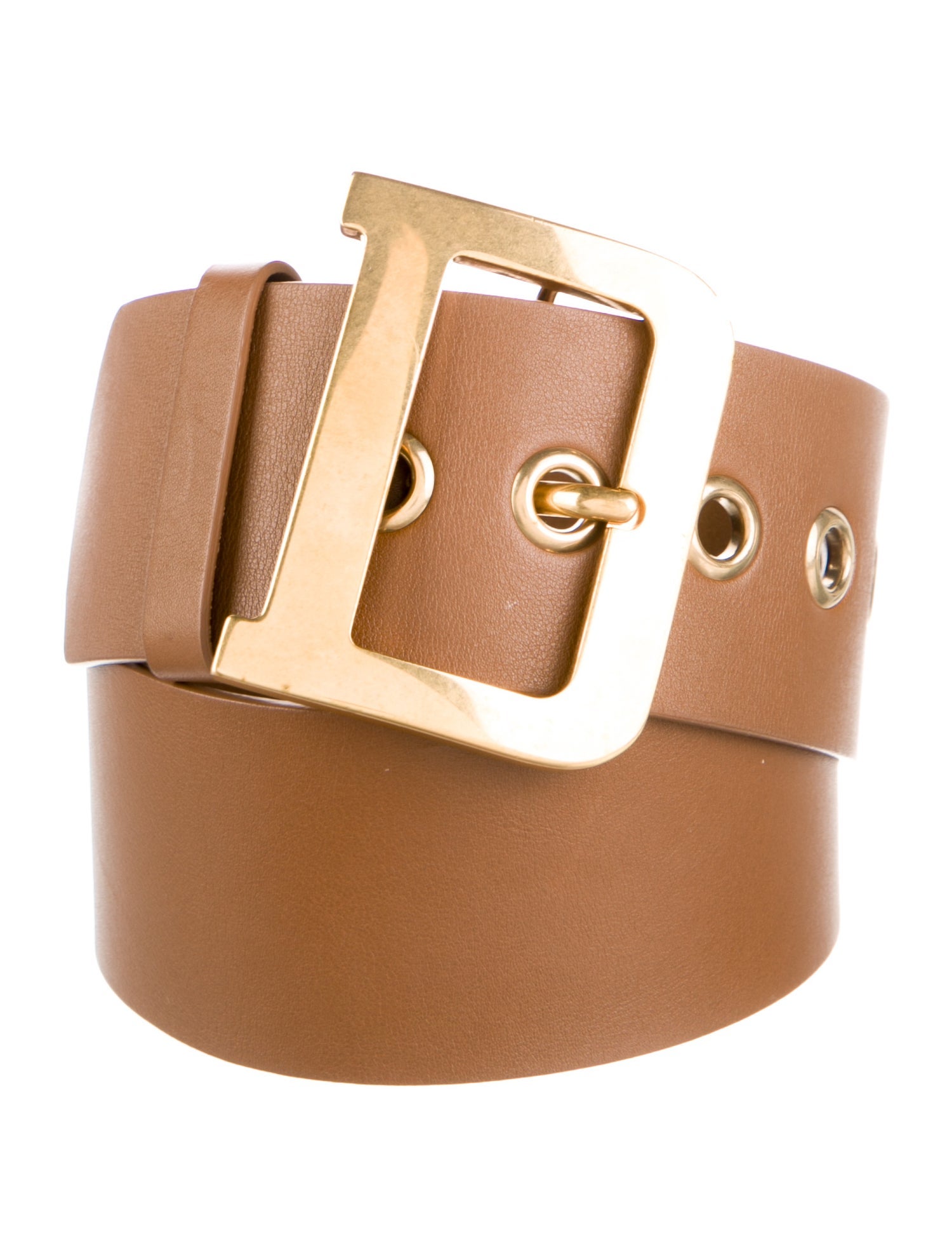 Christian Dior Wide Leather Waist Belt