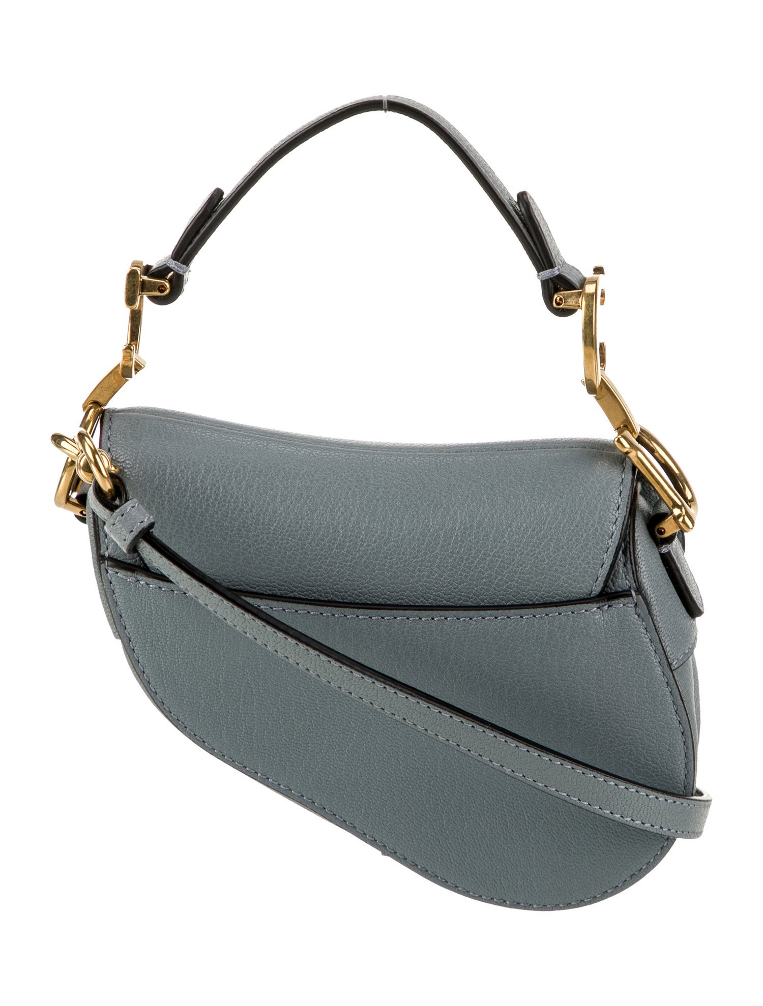 Christian Dior Goat Leather Saddle Micro 2022