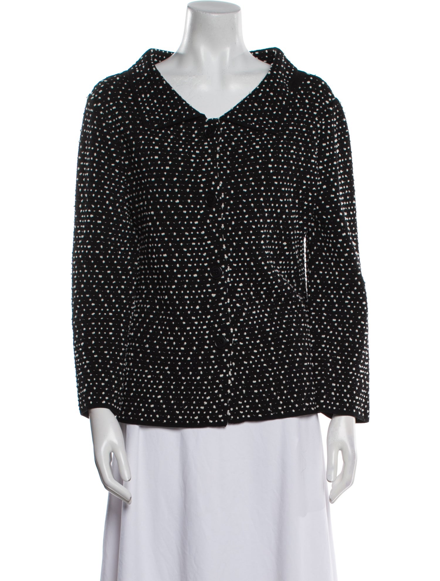 Christian Dior 2012 Polka Dot Print Jacket