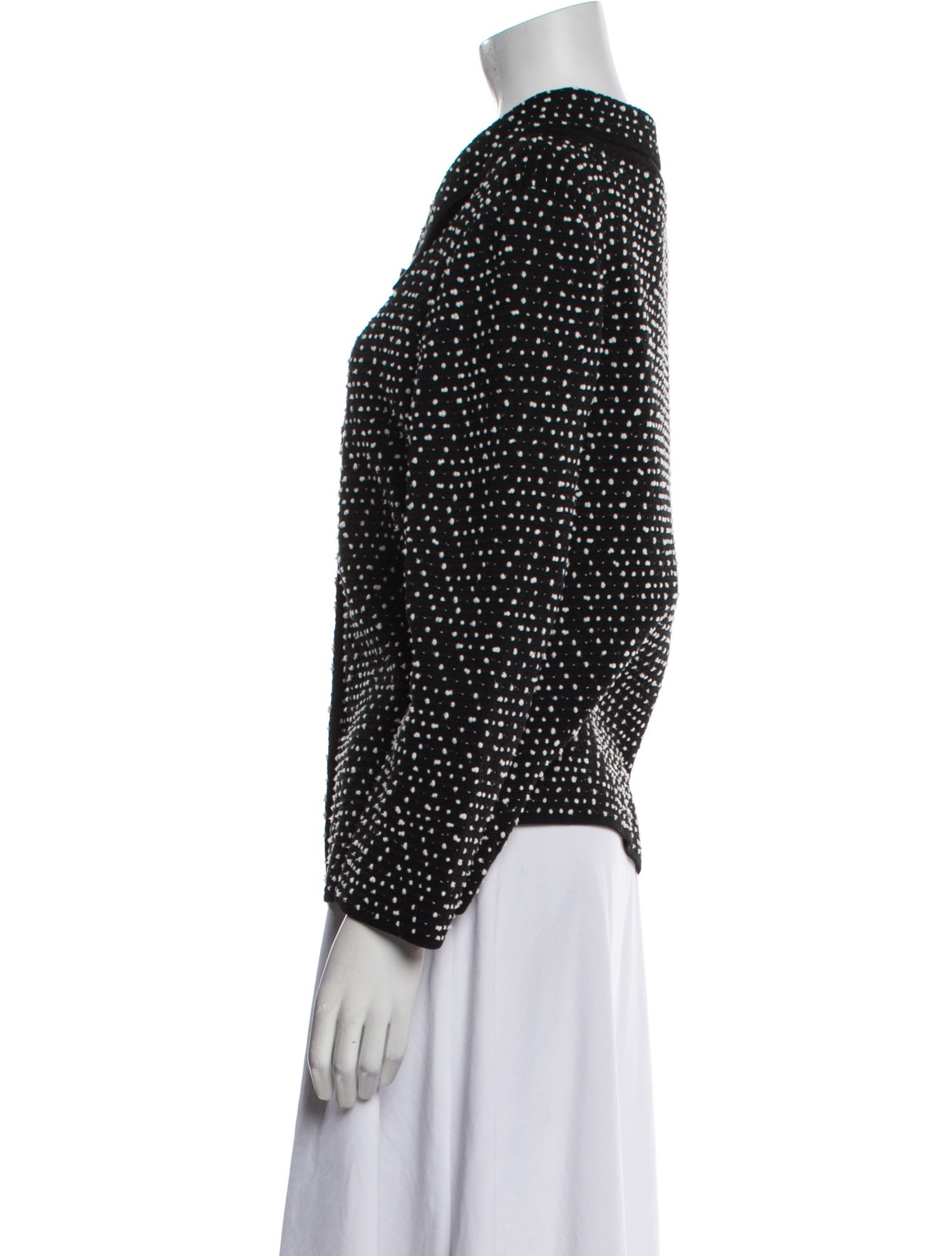Christian Dior 2012 Polka Dot Print Jacket