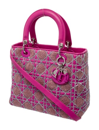 Christian Dior Cannage Lady Dior Medium