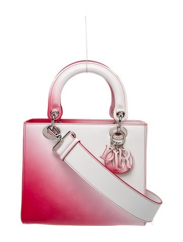 Christian Dior Handle Bags Cannage Lady Medium