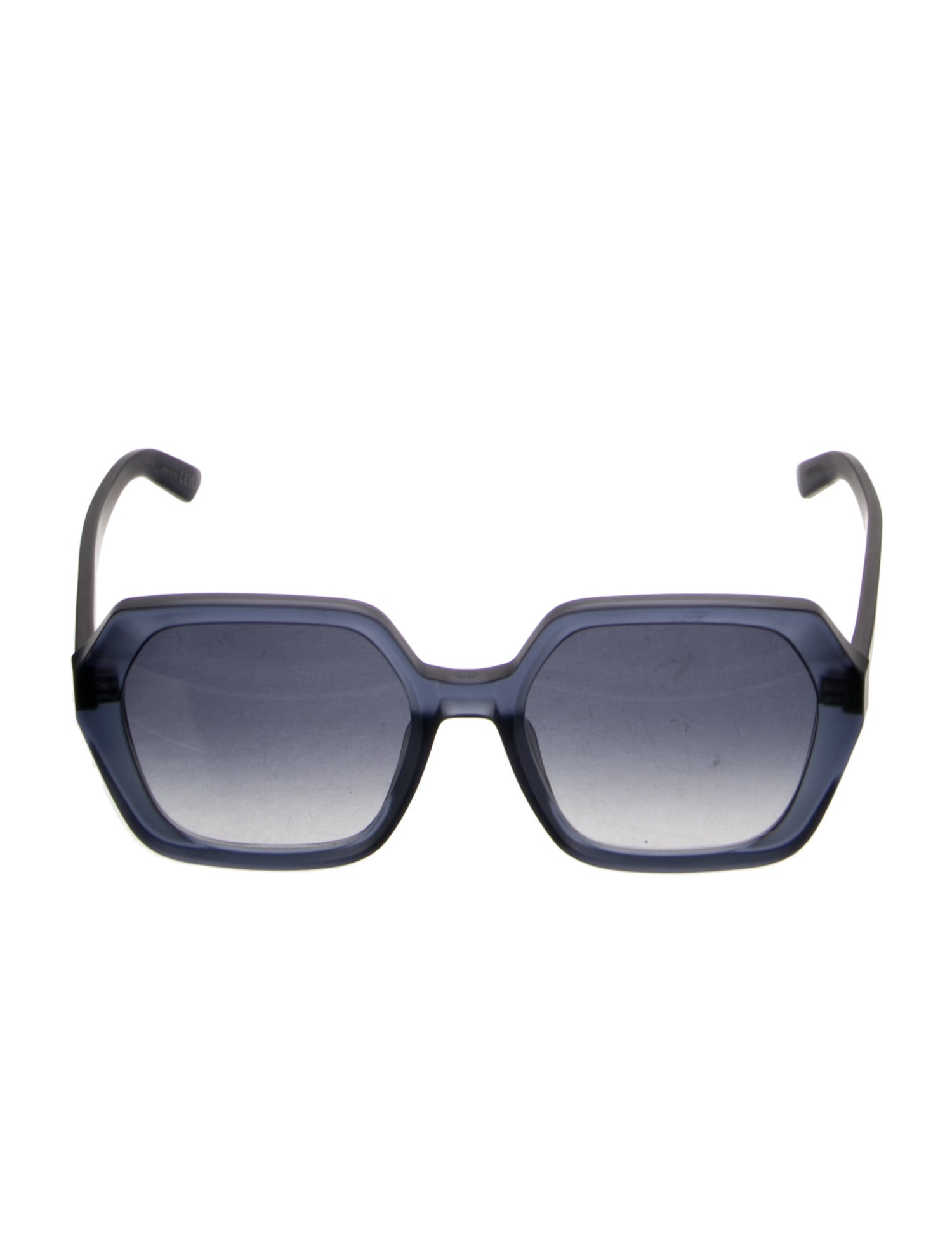 Christian Dior Cannage Pattern Oversize Sunglasses