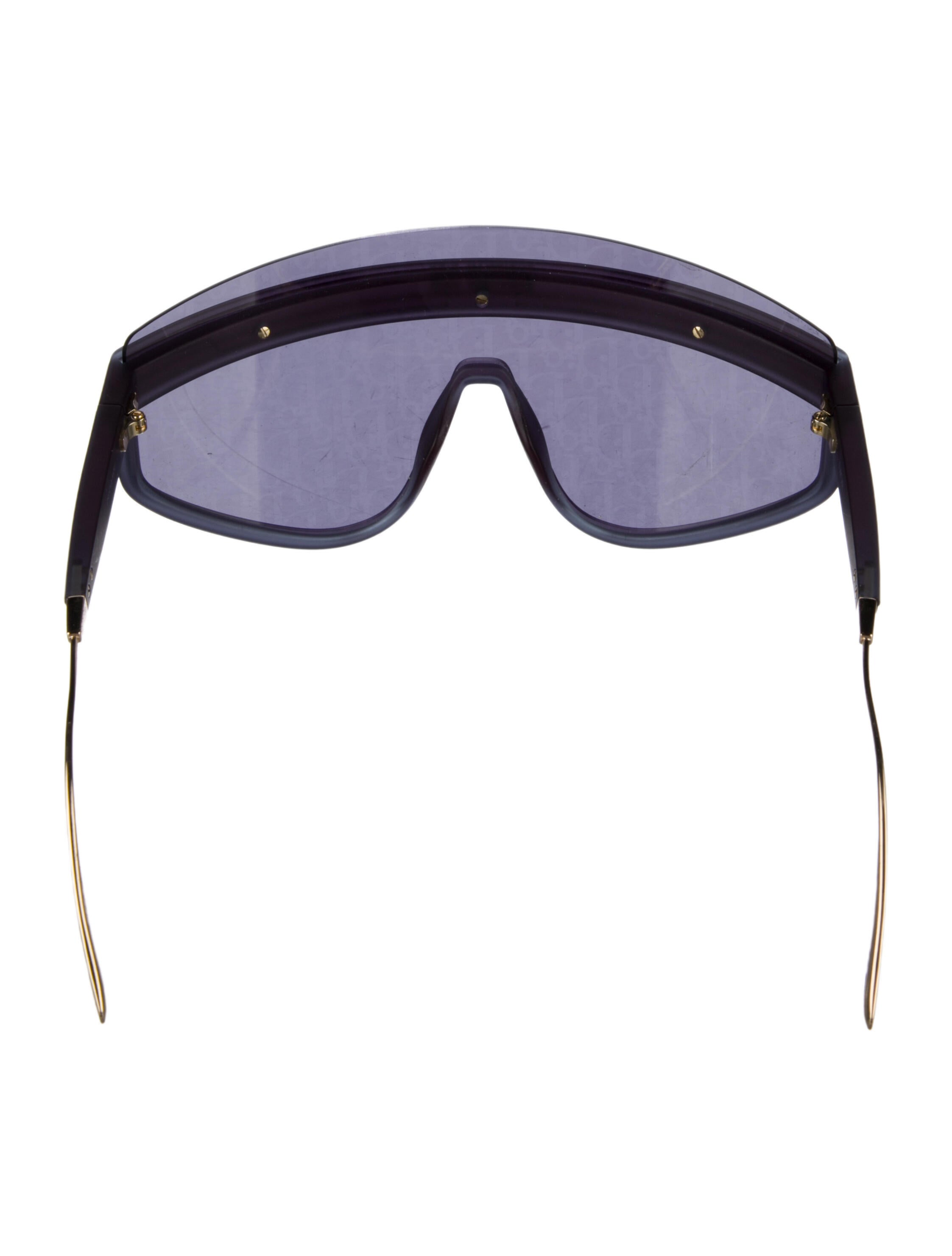 Christian Dior DiorClub Monogram Pattern Sunglasses