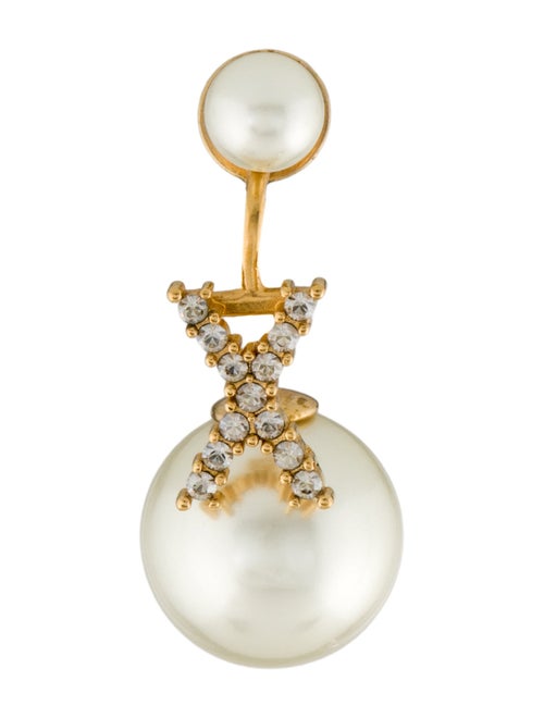 Christian Dior Crystal ABCDior Earring