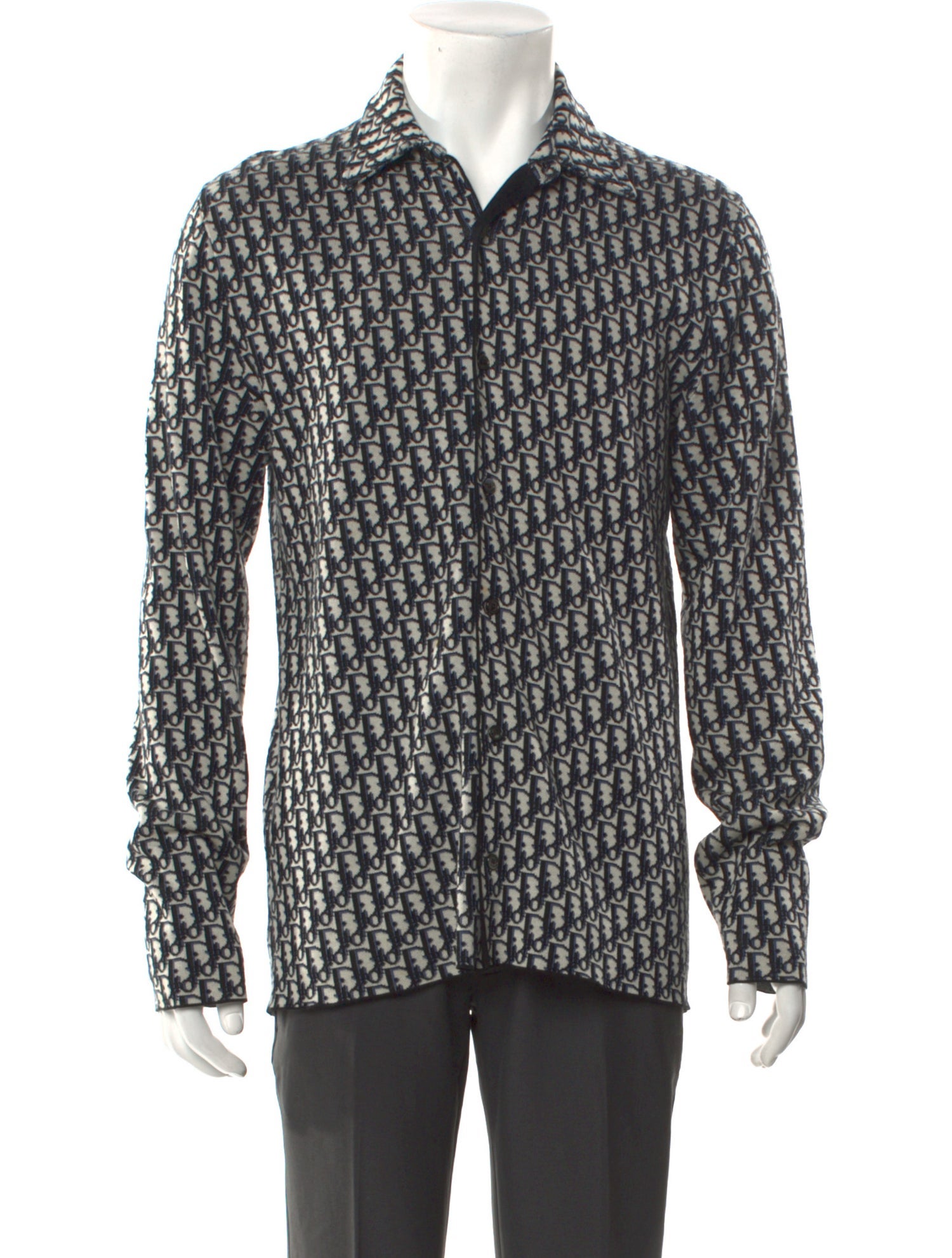 Christian Dior 2020 Oblique Jacquard Pullover