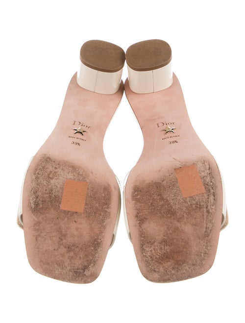 Christian Dior Patent Leather Slides