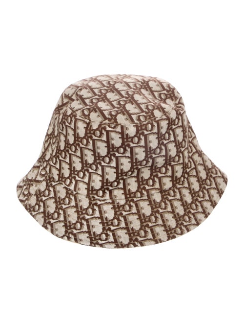 Christian Dior Diorissimo Reversible Printed Bucket Hat