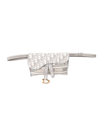 Christian Dior Oblique Jacquard Saddle