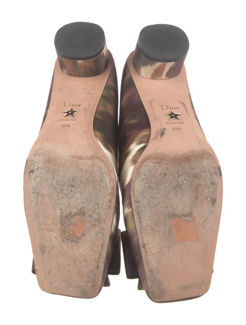 Christian Dior Printed Flats