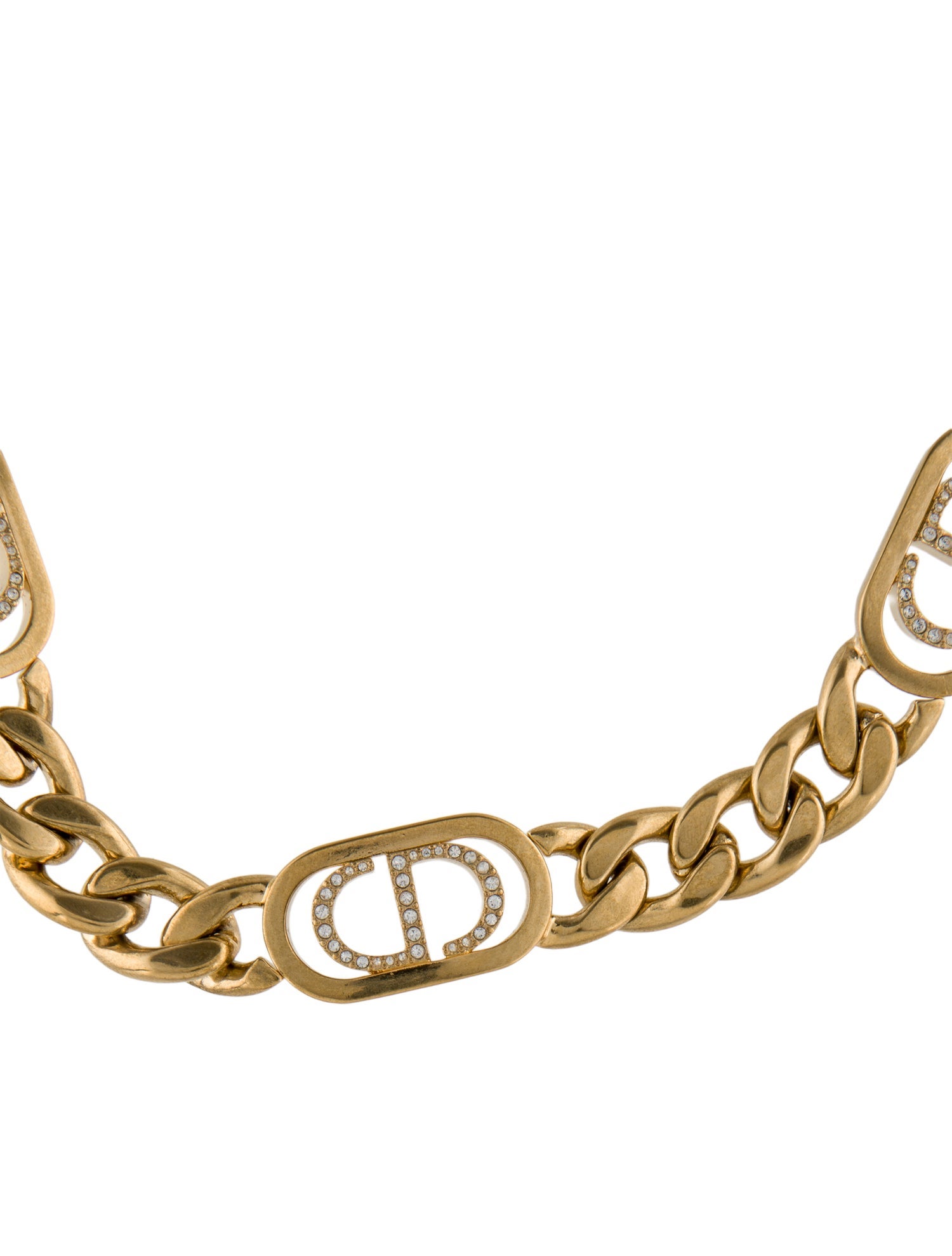 Christian Dior Crystal 30 Montaigne Choker Necklace