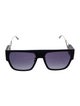 Christian Dior Square Mirrored Sunglasses