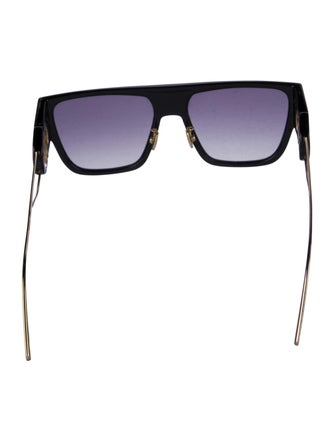 Christian Dior Square Mirrored Sunglasses