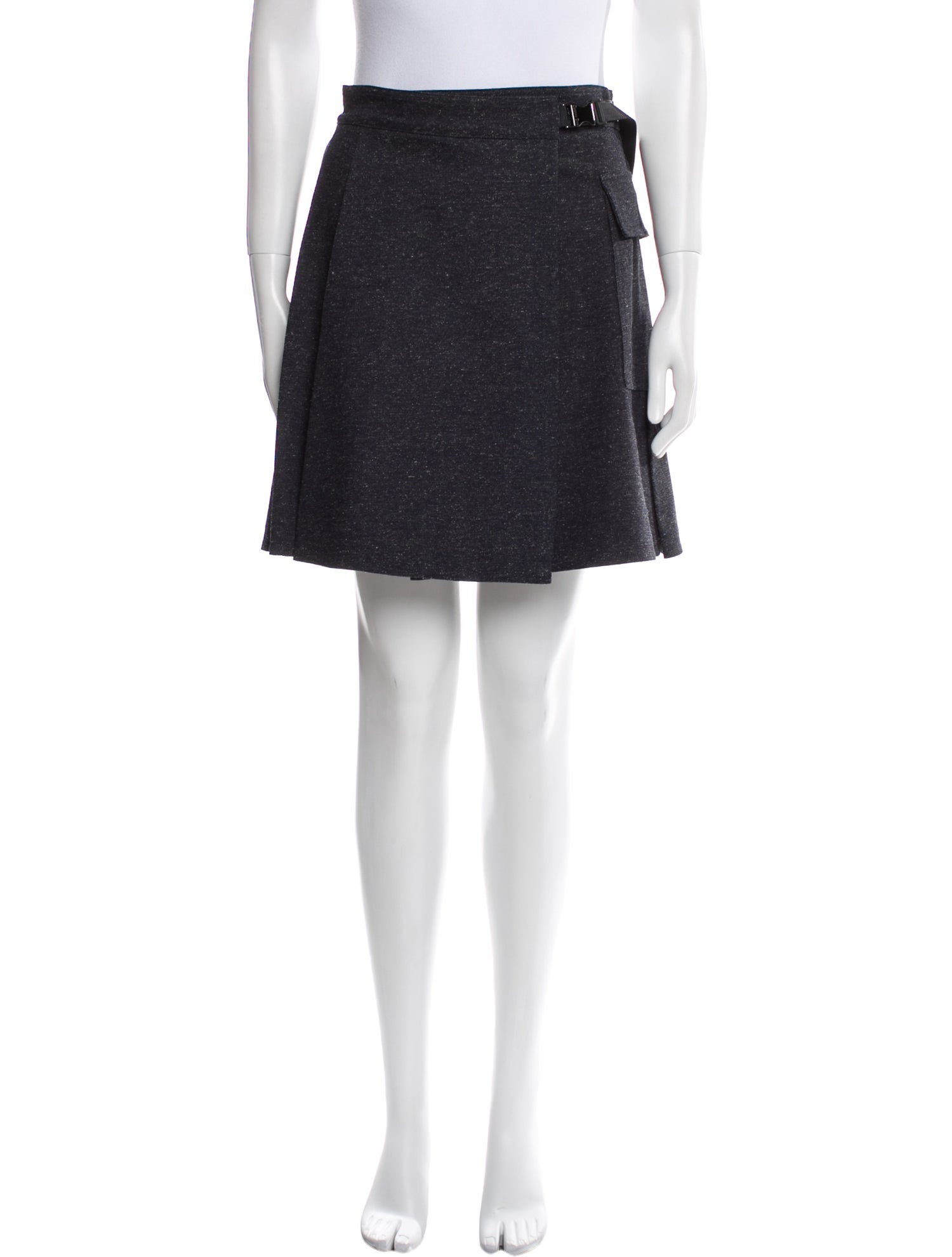 Christian Dior Pleated Accents Mini Skirt