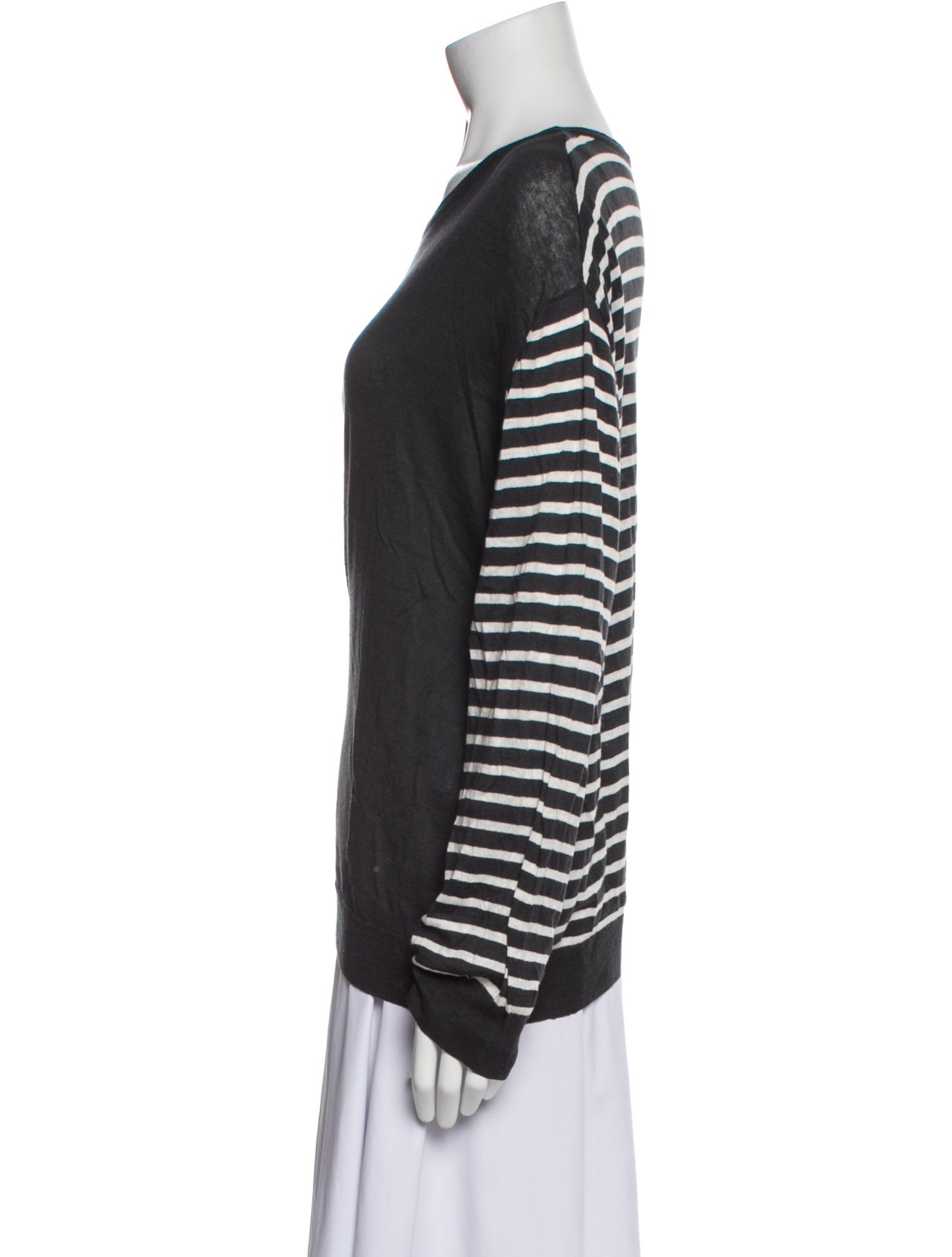 Christian Dior Linen Striped Top