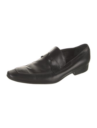 Christian Dior Leather Loafers