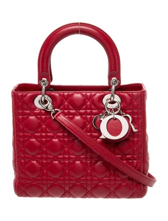 Christian Dior Cannage Lady Dior Medium