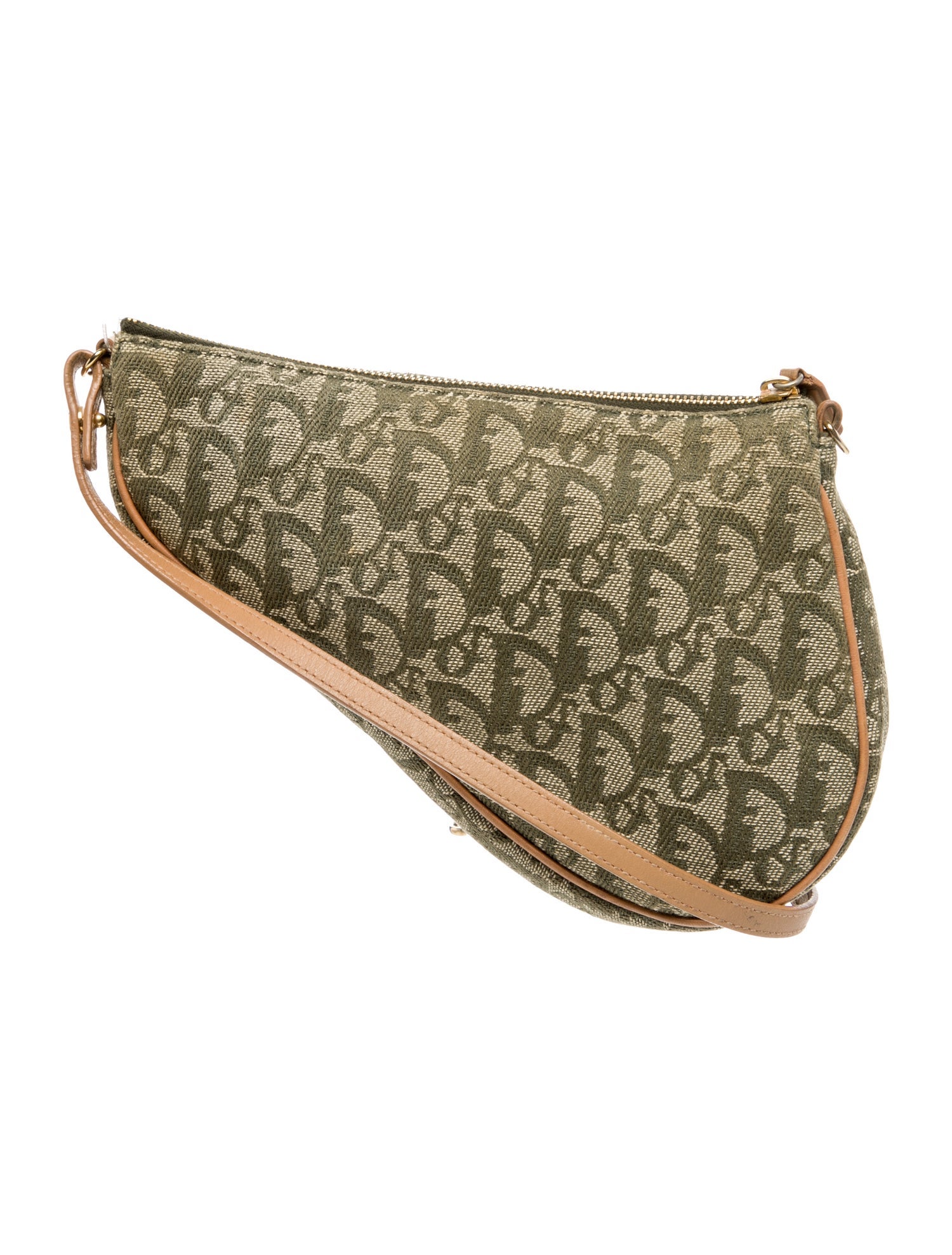 Christian Dior Diorissimo Saddle Pochette