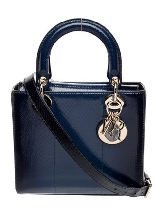 Christian Dior Python Lady Dior Medium 2023