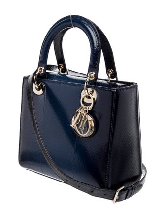 Christian Dior Python Lady Dior Medium 2023