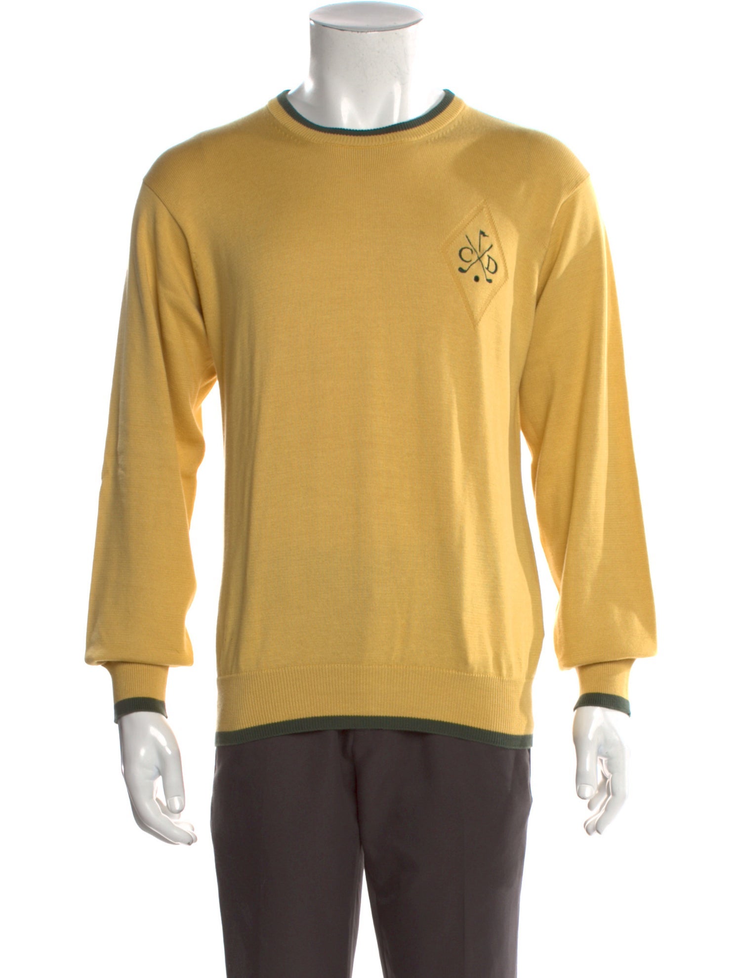 Christian Dior Graphic Print Crew Neck Pullover