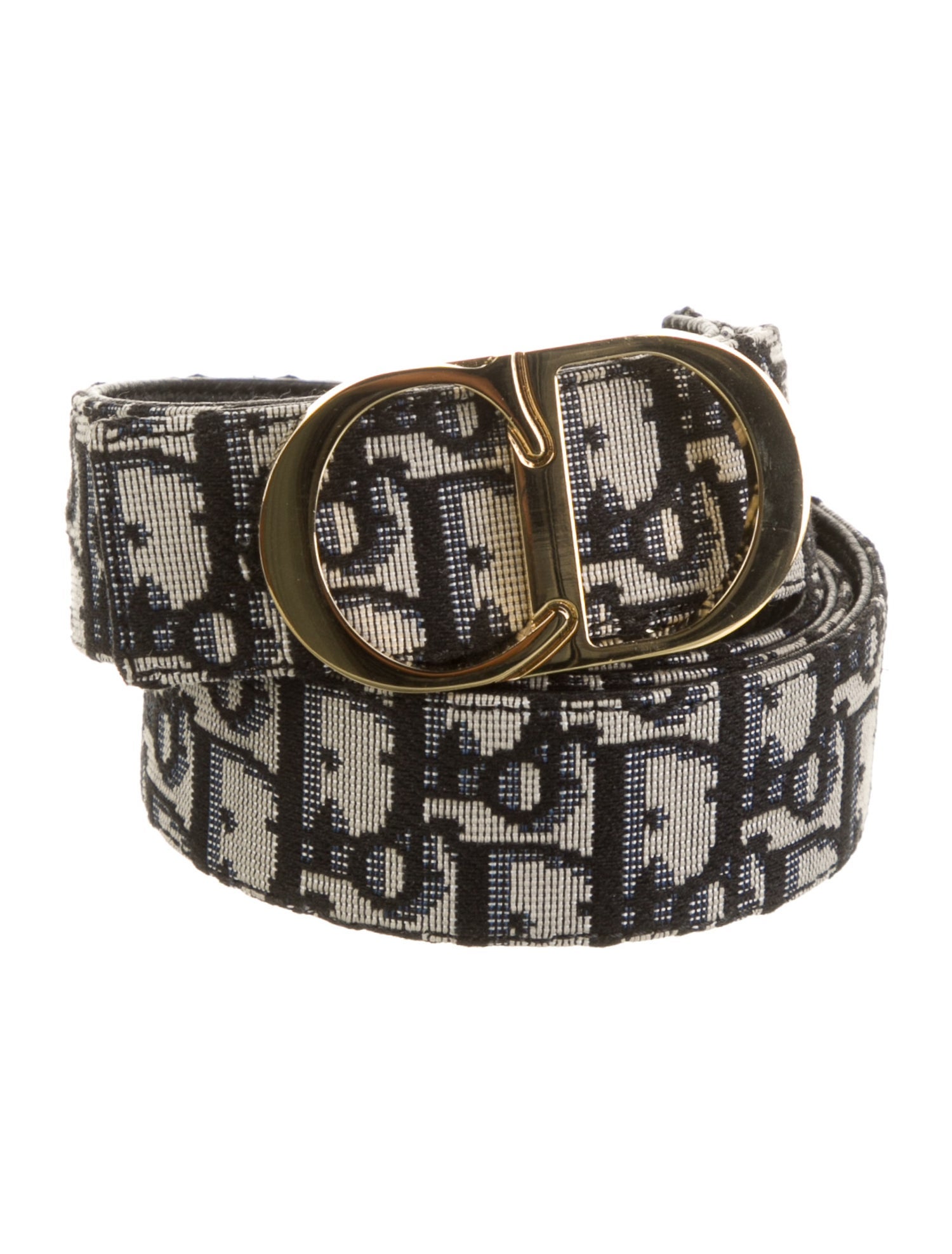 Christian Dior 30 Montaigne Reversible Oblique Jacquard Belt