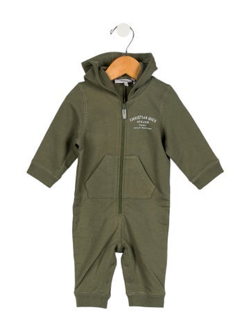Christian Dior Sizes 0-24 Months Infants' Hooded One Piece 6M