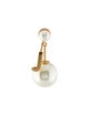 Christian Dior Faux Pearl 'My ABCDior' Tribales Letter J Earring