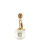 Christian Dior Faux Pearl 'My ABCDior' Tribales Letter J Earring