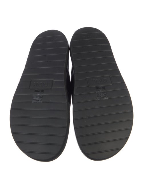Christian Dior Leather Flip Flops w/ Tags