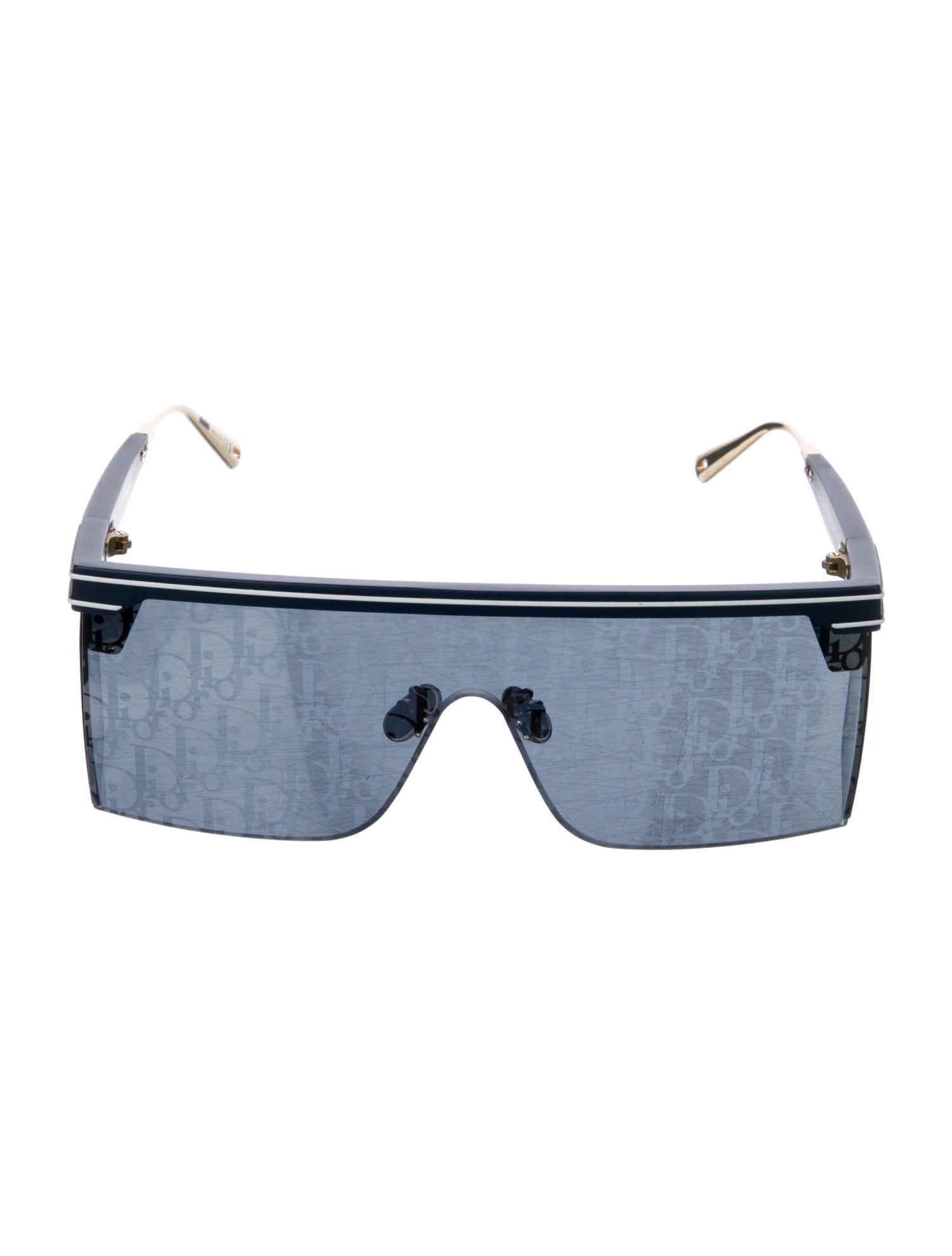 Christian Dior Dior Club M1U Diorissimo Pattern Sunglasses