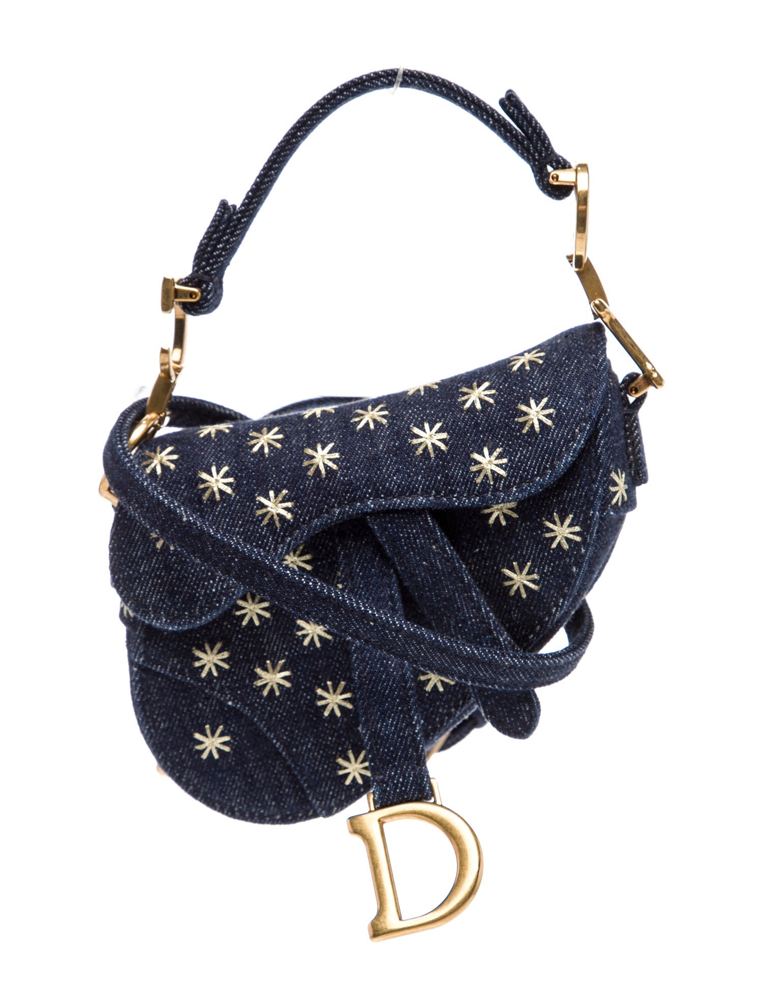 Christian Dior Denim Saddle Micro 2022