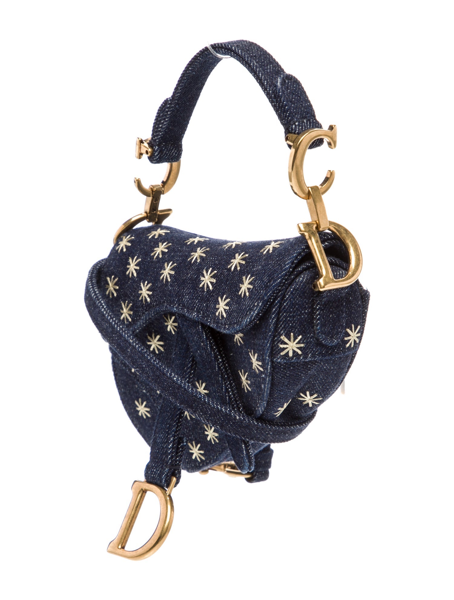 Christian Dior Denim Saddle Micro 2022