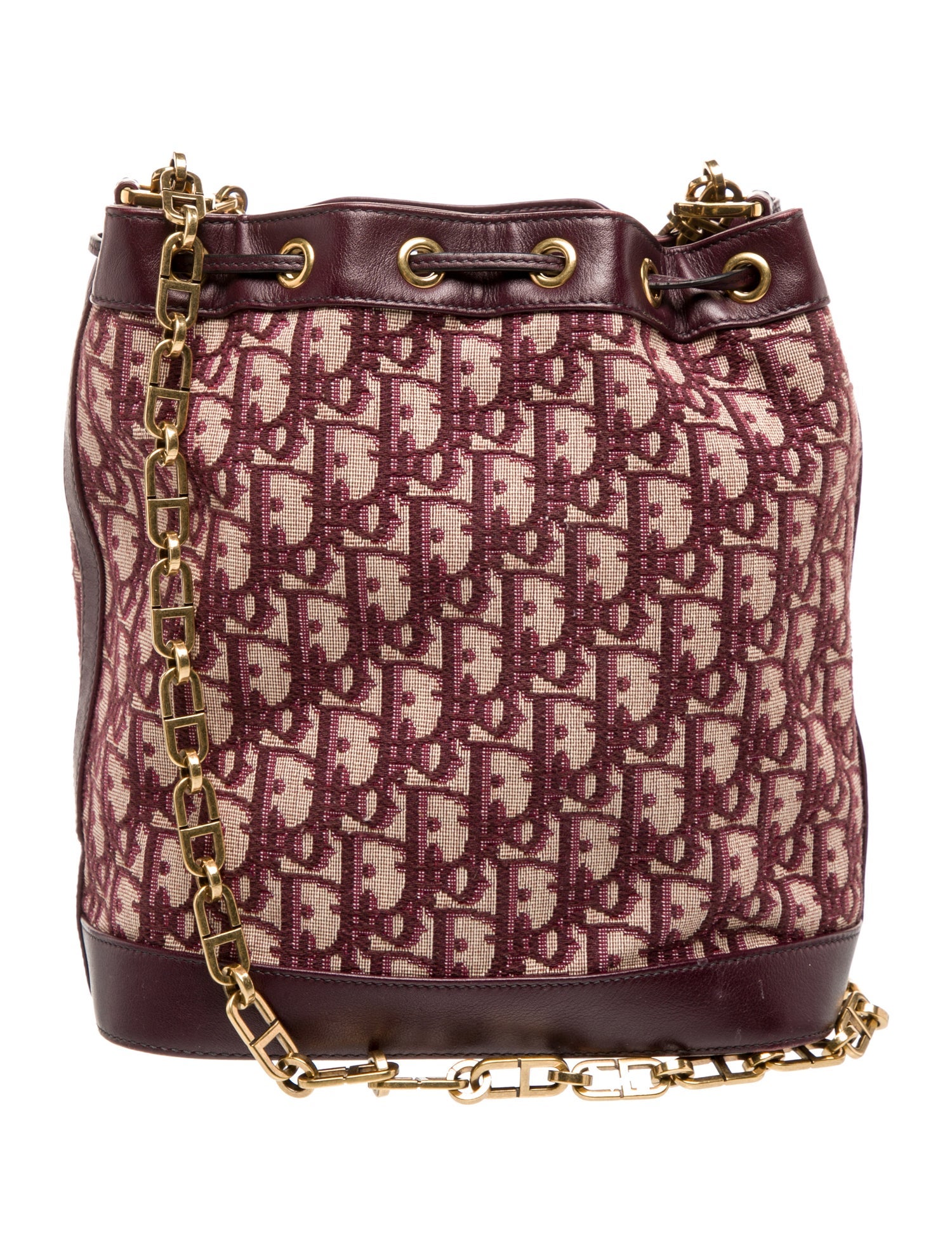 Christian Dior Oblique Jacquard Bucket Bag