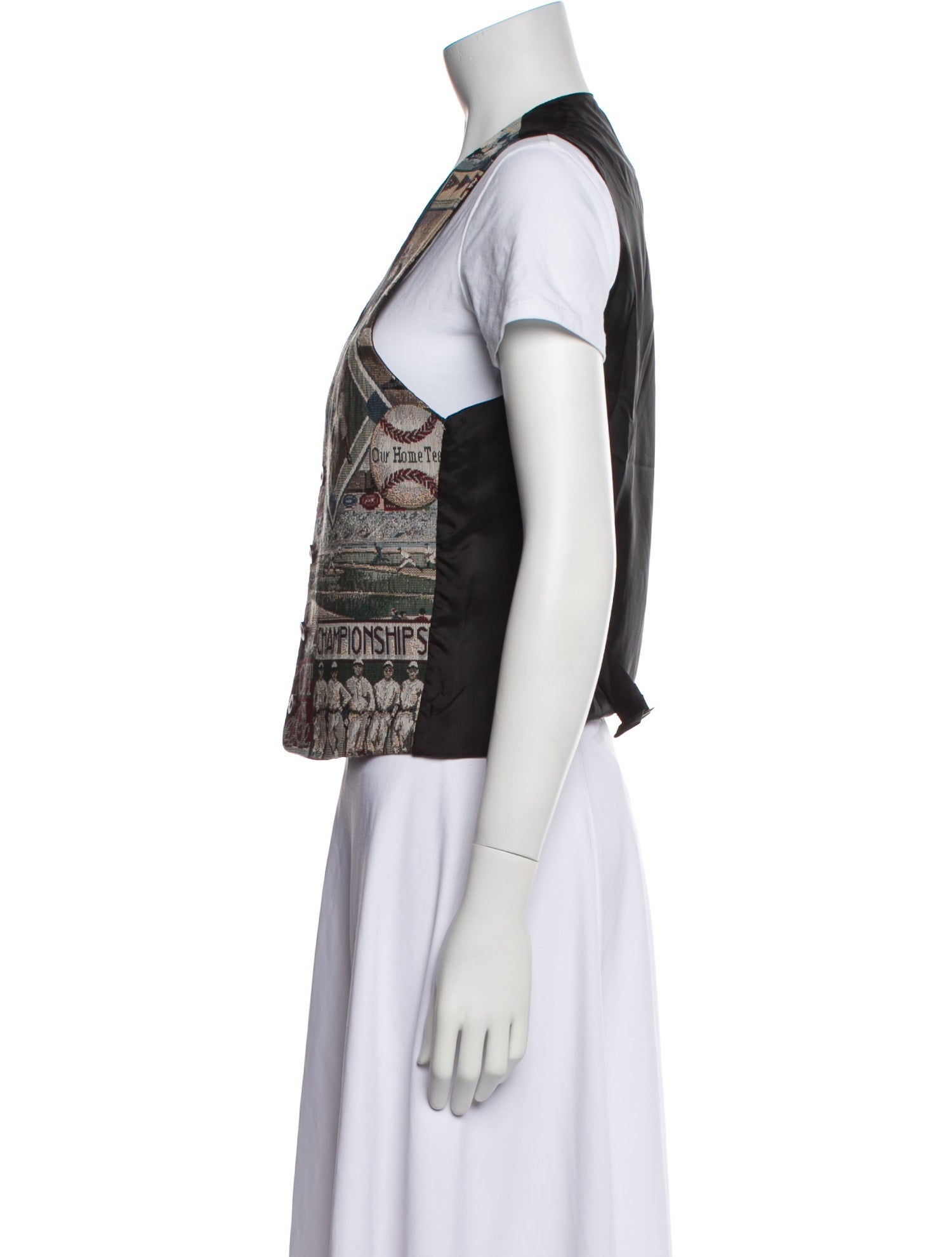 Christian Dior Vintage Printed Vest