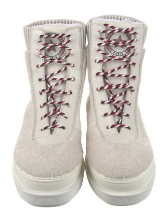 Christian Dior Shearling Boots